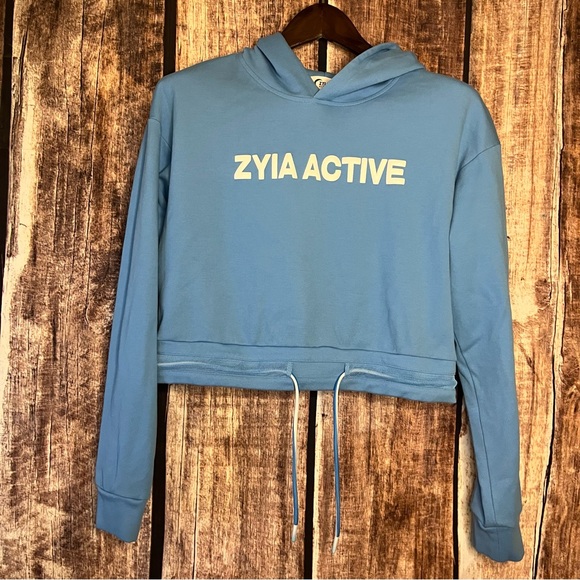 ZYIA Jackets & Blazers - ZYIA cropped hoodie